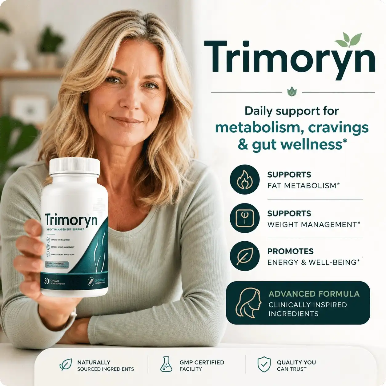 Trimoryn® Women's Metabolism Support Supplement
